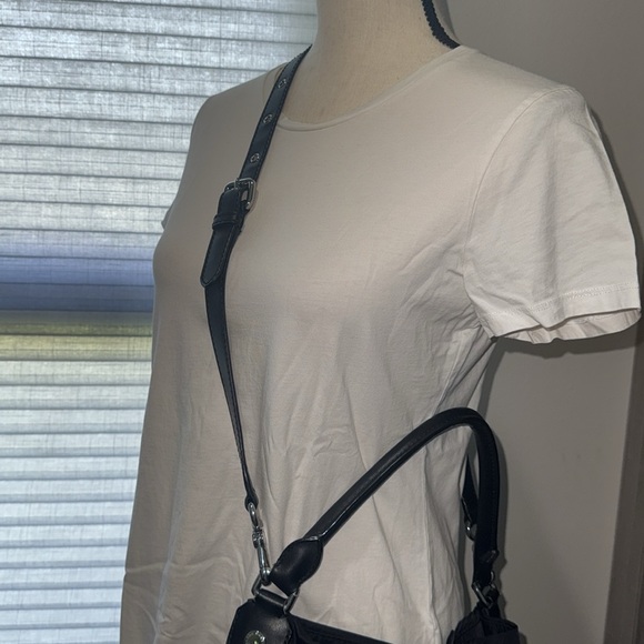 Marc by Marc Jacobs Black Nylon Crossbody/Shoulder Handles Hobo Bag - Picture 4 of 9